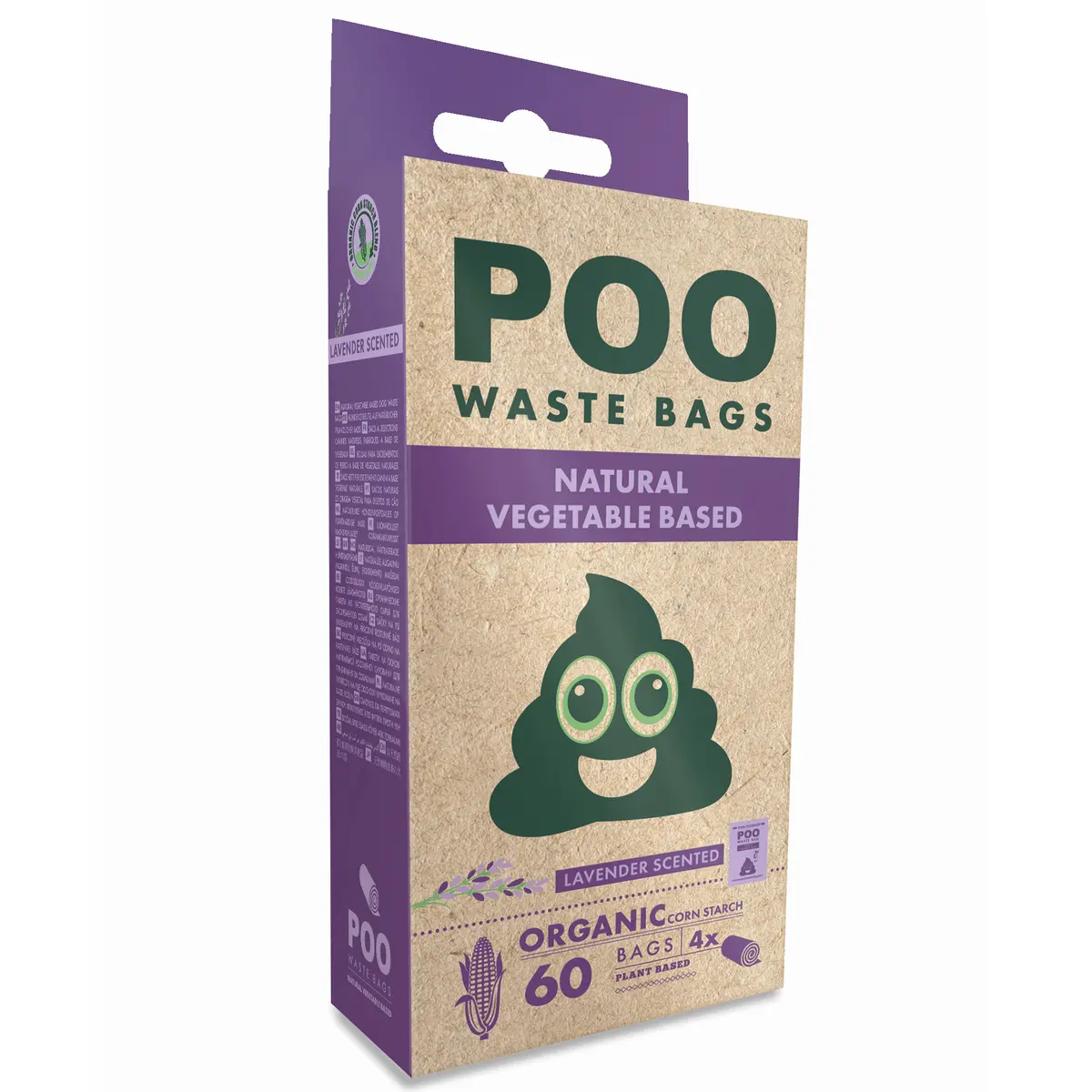M-Pets Poo Waste Bags; Lavender Scent 1