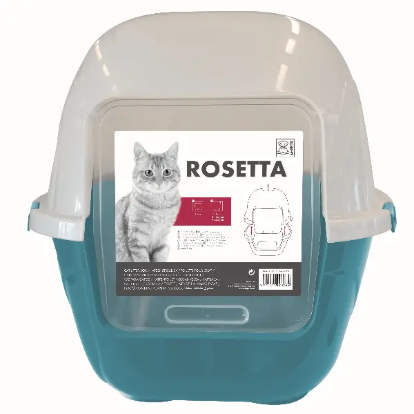 M-Pets Rosetta Hooded Cat Litter Box 2
