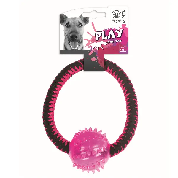 M-Pets Twist Ring Ball Rope 1