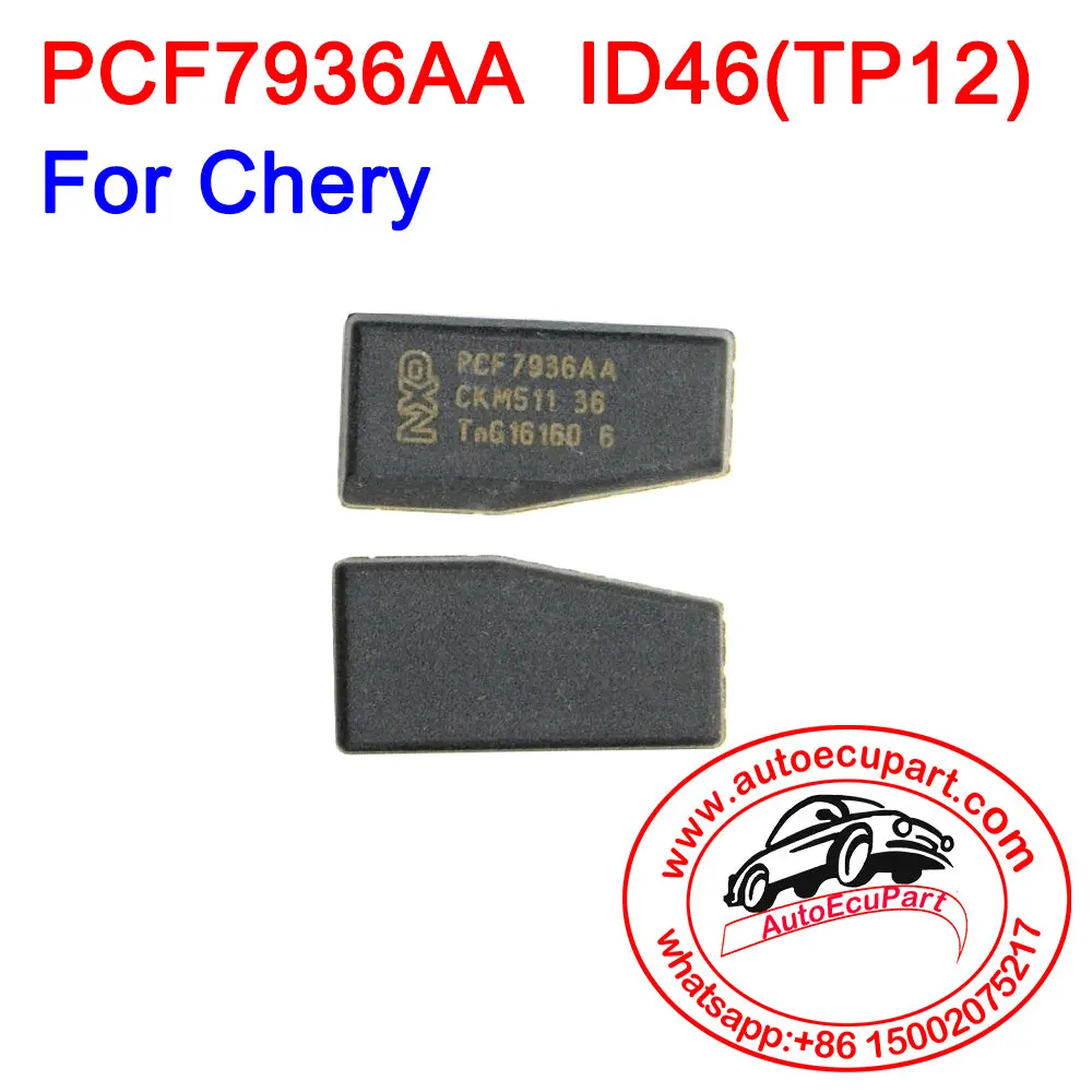 5Pcs Original [Chery] Tiggo Lock Id46 Chip Carbon (Oem) (Tp12 Lock) 1