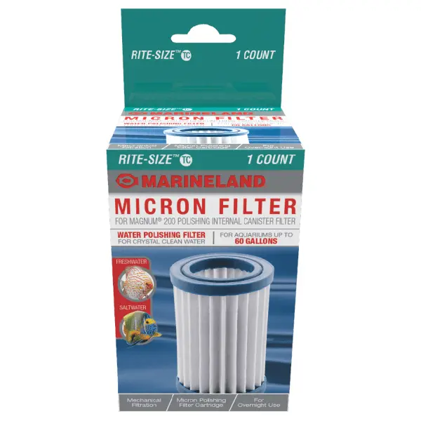 Marineland Micron Filter Cartridge Rite-Size Tc 1