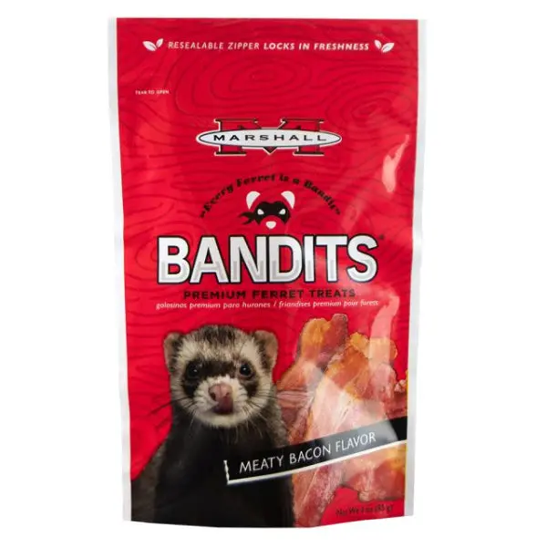 Marshall Bandits Bacon Flavour Premium Ferret Treats 1