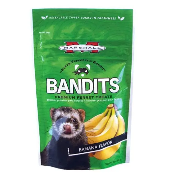Marshall Bandits Banana Flavour Premium Ferret Treats 1