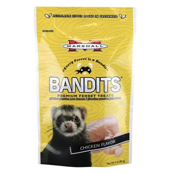 Marshall Bandits Chicken Flavour Premium Ferret Treats 1