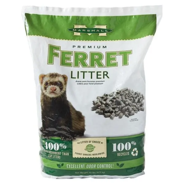 Marshall Premium Ferret Litter, 10Lb 1