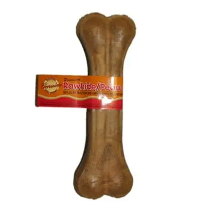 All Natural Prime Beef Pressed Rawhide Bone 1