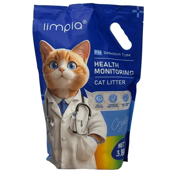 Limpia Health Monitoring Cat Litter; Crystal 1