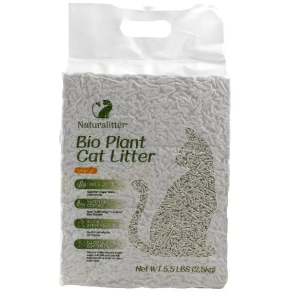 Naturalitter Bio Plant Cat Litter; Original 1