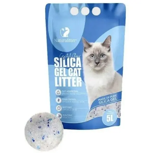 Naturalitter Crystal Clear Silica Gel Cat Litter 1