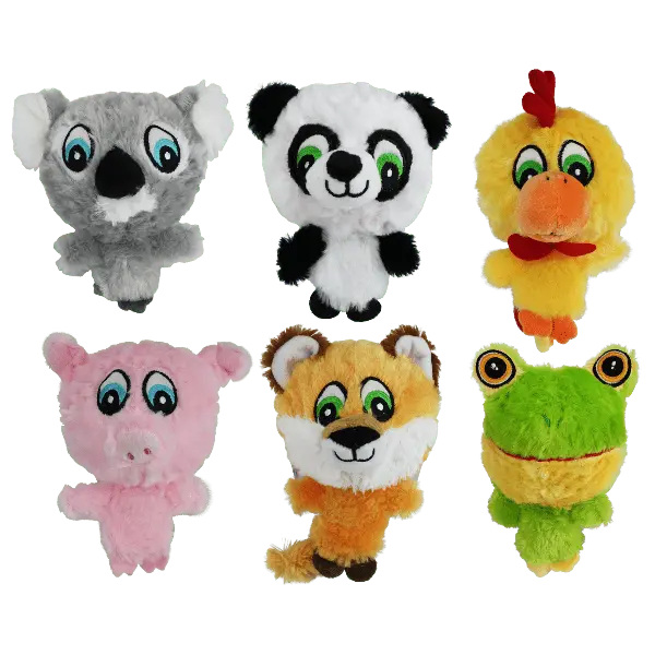 Multipet Knobby Noggins Assorted Dog Toy 1