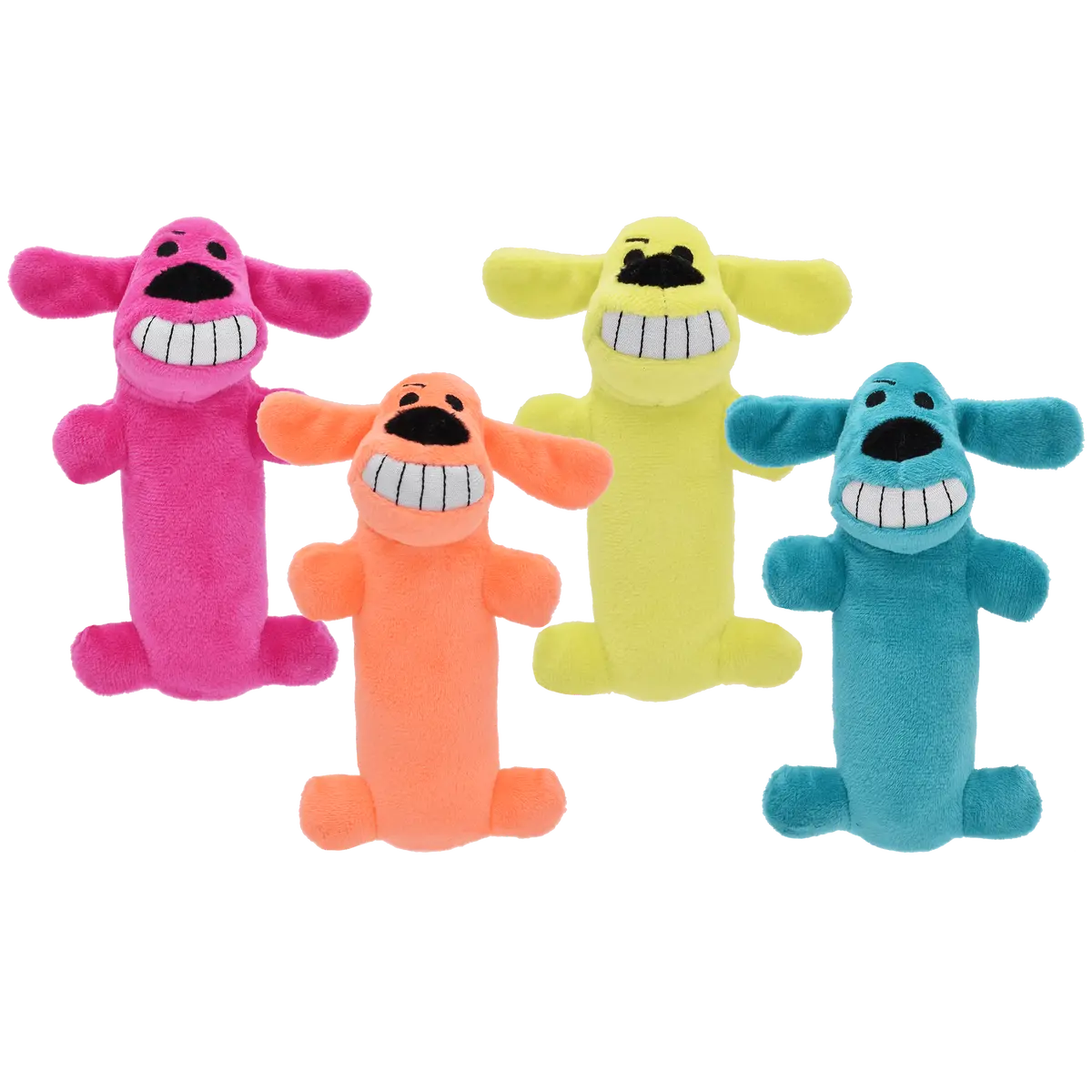 Multipet Loofa Assorted Plush Dog Toy 1