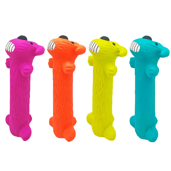 Multipet Loofa Latex Dog Toy 1