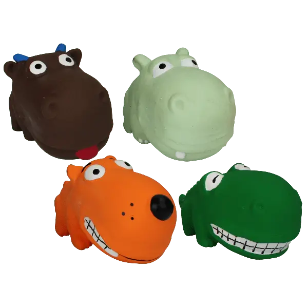 Multipet Mini Latex Animals Dog Toy 1