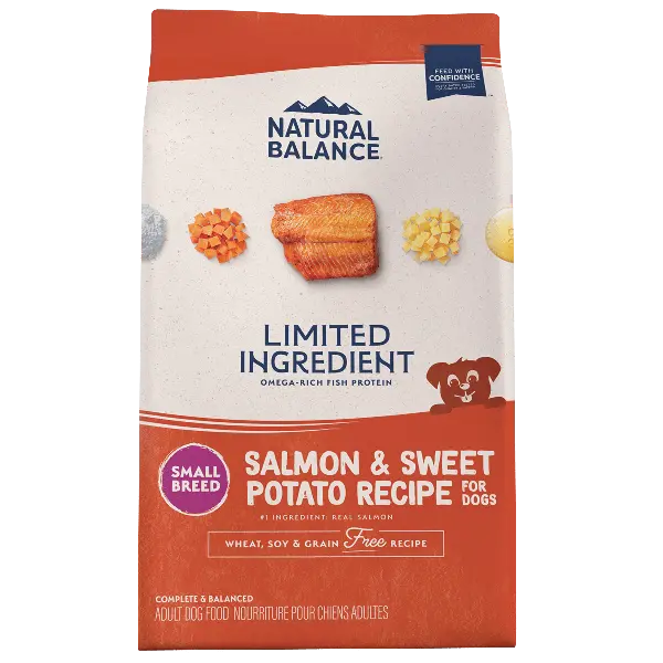 Natural Balance Limited Ingredient Salmon & Sweet Potato Small Breed Recipe Dry Dog Food 1