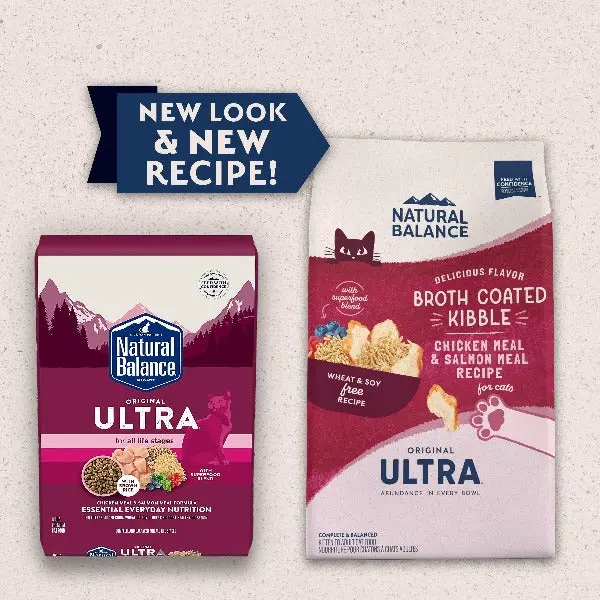 Natural Balance Original Ultra Chicken Meal & Salmon Meal Recipe Dry Cat Food, 15Lb 2