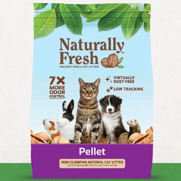 Naturally Fresh Non-Clumping Natural Pellet Litter 1