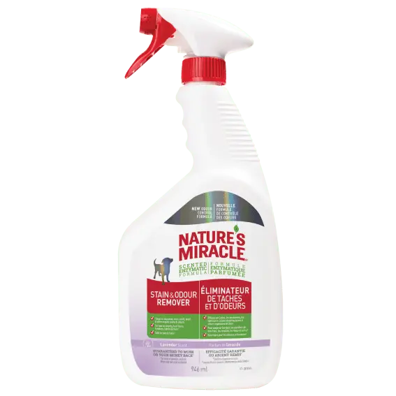 Nature's Miracle Lavender Scented Stain And Odor Remover 1
