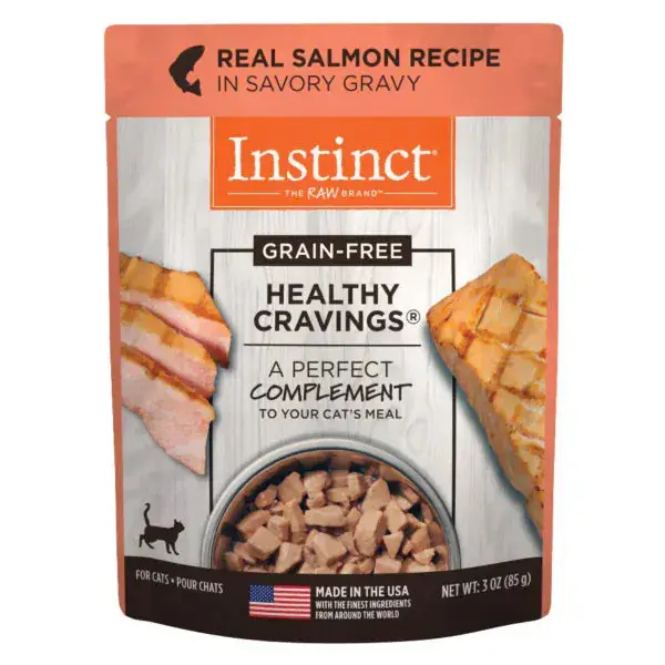 Instinct Healthy Cravings Real Salmon Recipe Wet Cat Food Topper 1