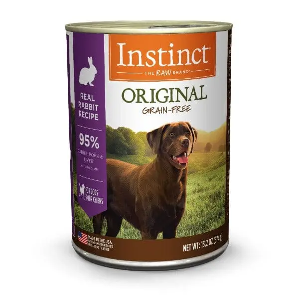 Instinct Original Real Rabbit Recipe Canned Dog Food 1