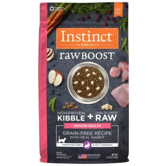 Instinct Raw Boost Indoor Health Real Rabbit Recipe Dry Cat Food, 4.5Lb 1