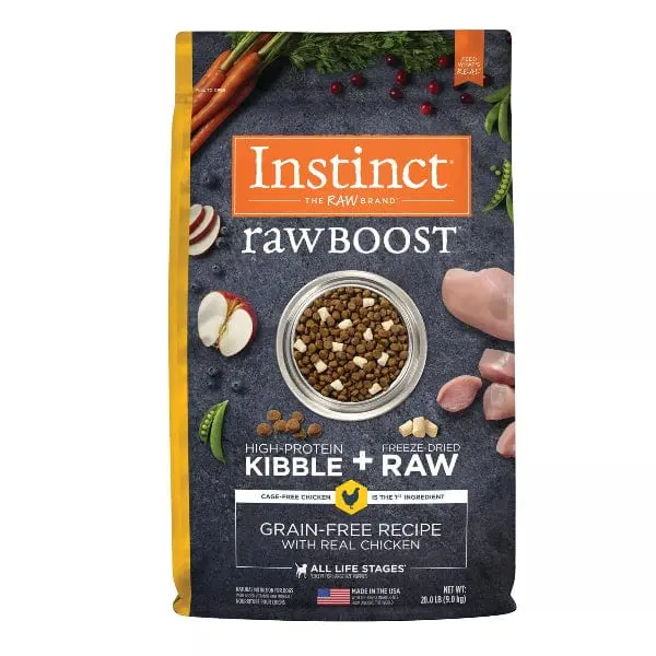 Instinct Raw Boost Real Chicken Recipe Dry Dog Food, 20Lb 1