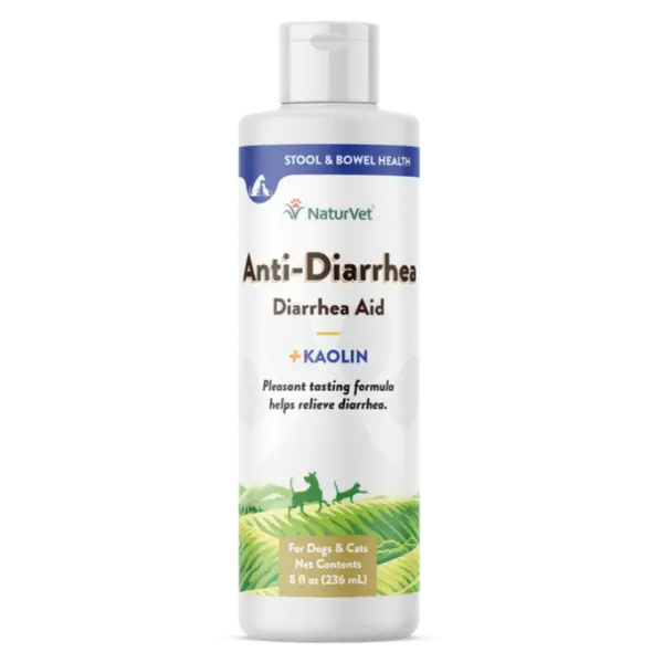 Naturvet Anti-Diarrhea Liquid Plus Kaolin For Dogs & Cats 1