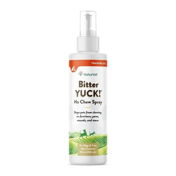 Naturvet Bitter Yuck! No Chew Spray For Cats & Dogs 1