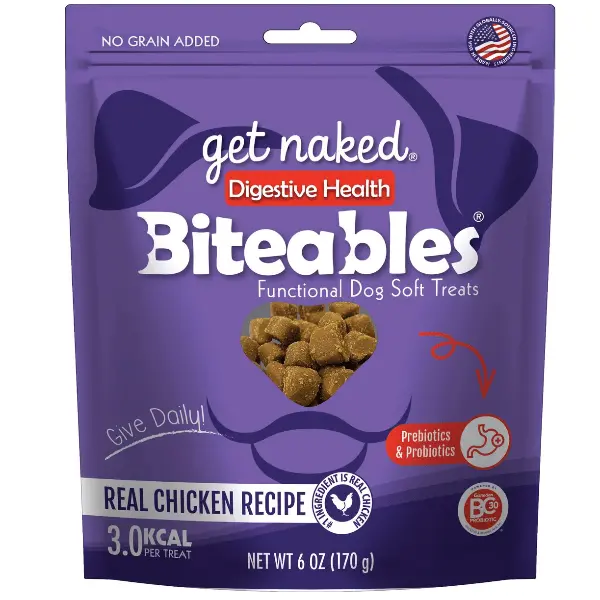 Get Naked Biteables Digestive Health Soft Dog Treats 1