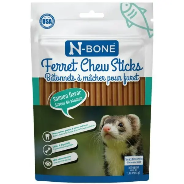 N-Bone Ferret Chew Treats Salmon Flavour 1