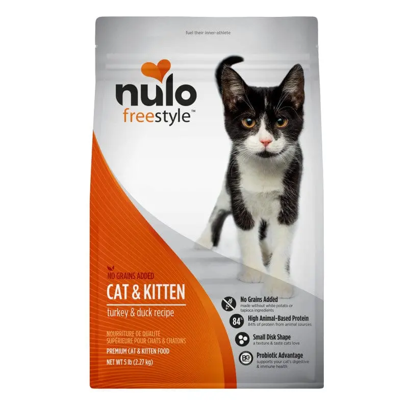 Nulo Freestyle High-Protein Turkey & Duck Recipe Dry Cat & Kitten Food 1