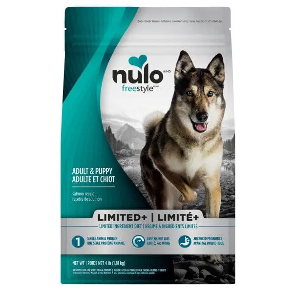 Nulo Freestyle Limited+ Puppy & Adult Salmon Recipe Dry Dog Food 1