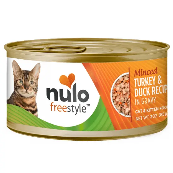 Nulo Minced Turkey & Duck In Gravy Recipe Canned Cat Food, 3Oz 1