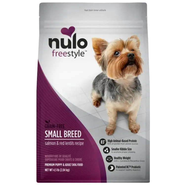 Nulo Freestyle Small Breed Puppy & Adult Salmon & Red Lentils Recipe Dry Dog Food, 4.5Lb 1