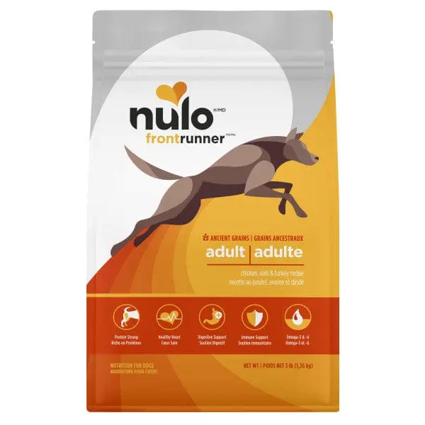 Nulo Frontrunner Adult Chicken, Oats & Turkey Recipe Dry Dog Food 1