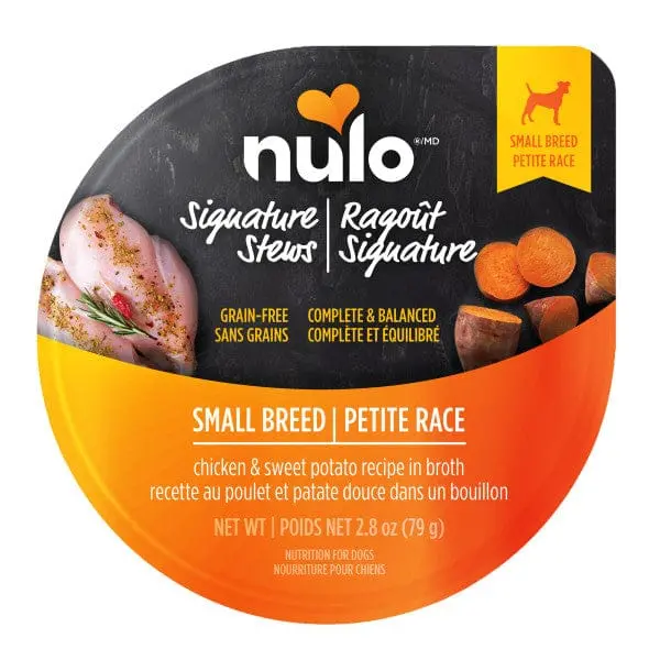 Nulo Signature Stews Small Breed Chicken & Sweet Potato Wet Dog Food, 2.8Oz 1