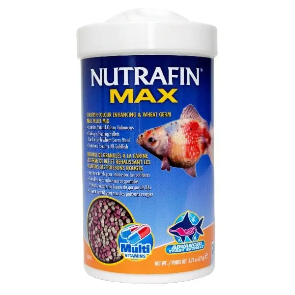 Nutrafin Max Goldfish Colour Enhancing & Wheat Germ Meal Pellet Mix 1