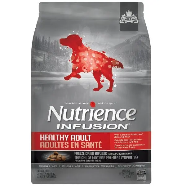 Nutrience Infusion Healthy Adult Beef Recipe Dry Dog Food 1