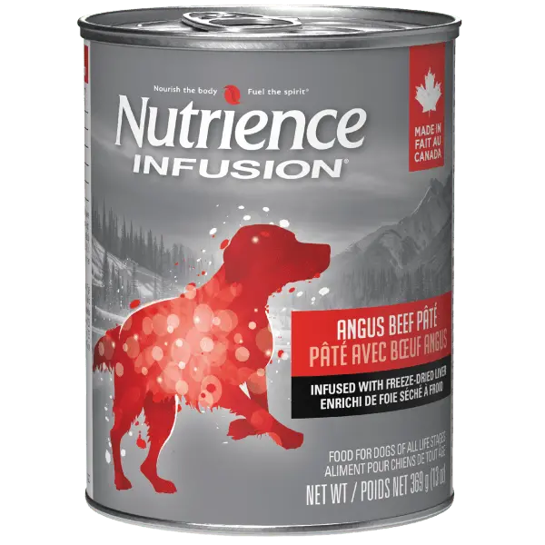 Nutrience Infusion Pate With Canadian Angus Beef Canned Dog Food 1