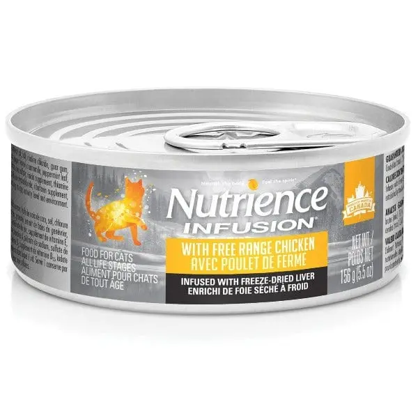 Nutrience Infusion Pate With Free Range Chicken Canned Cat Food 1