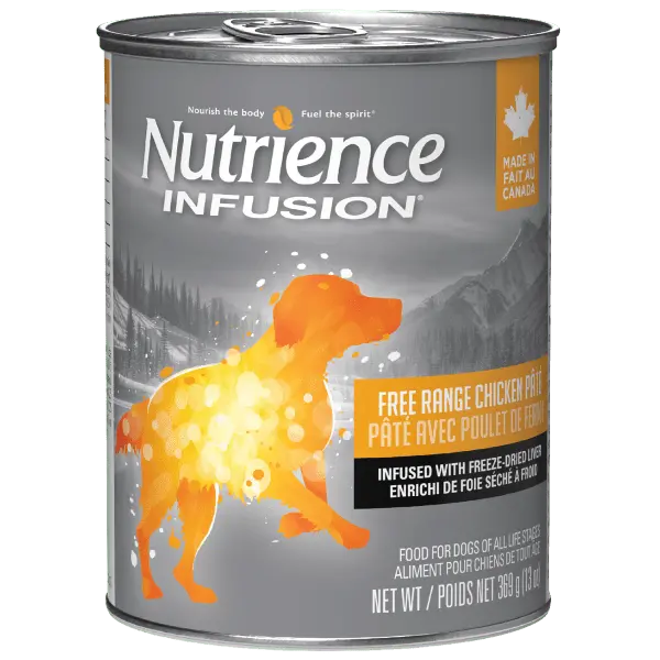 Nutrience Infusion Pate With Free Range Chicken Canned Dog Food 1