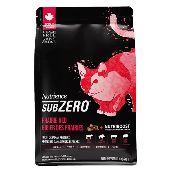 Nutrience Subzero Prairie Red High Protein Dry Cat Food, 4.5Kg 1