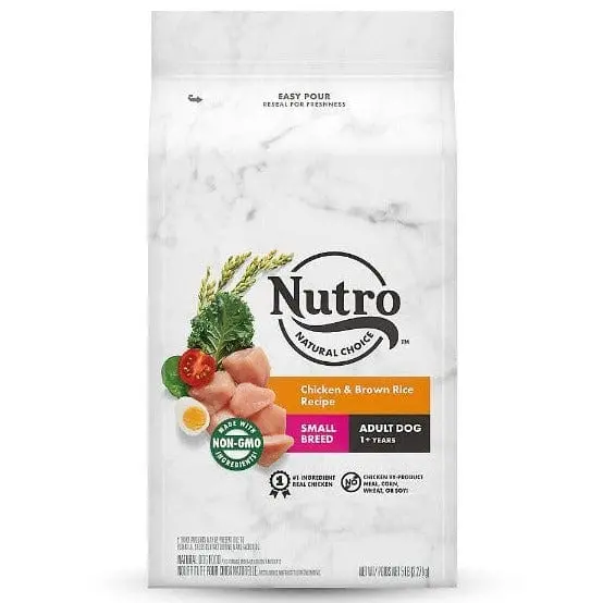 Nutro Natural Choice Chicken & Brown Rice Small Breed Adult Dry Dog Food, 5Lb 1