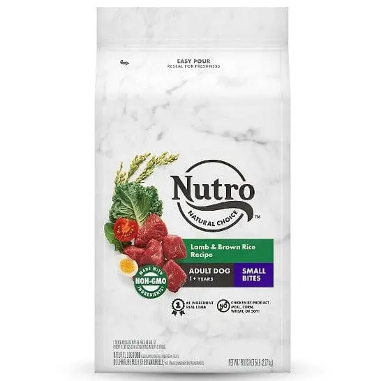 Nutro Natural Choice Lamb & Brown Rice Small Bites Adult Dry Dog Food 1