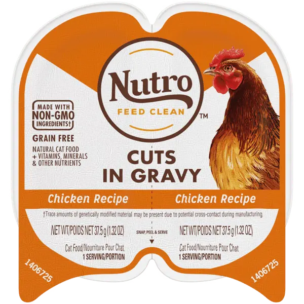 Nutro Perfect Portions Chicken Cuts In Gravy Wet Cat Food 2