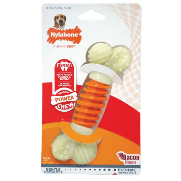 Nylabone Pro Action Dental Power Chew Durable Dog Toy 1