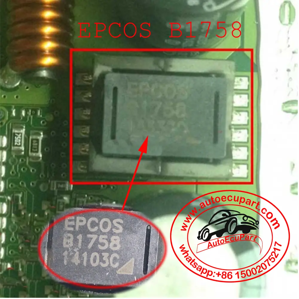 3Pcs Epcos B1758 Original New Automotive Engine Computer Chip Ic Component 1