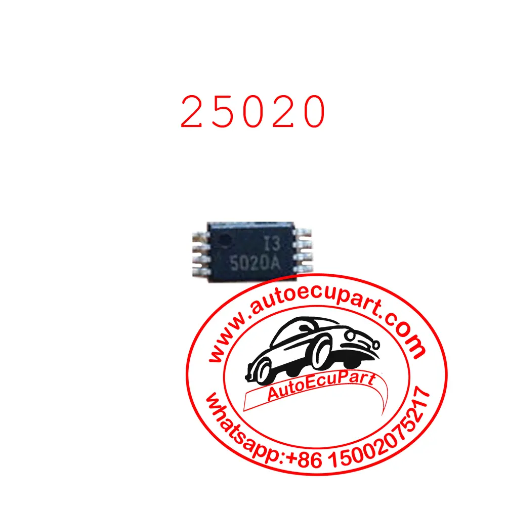 5Pcs 25020 5020A Tssop8 Original New  Eeprom Memory Ic Chip Component 1