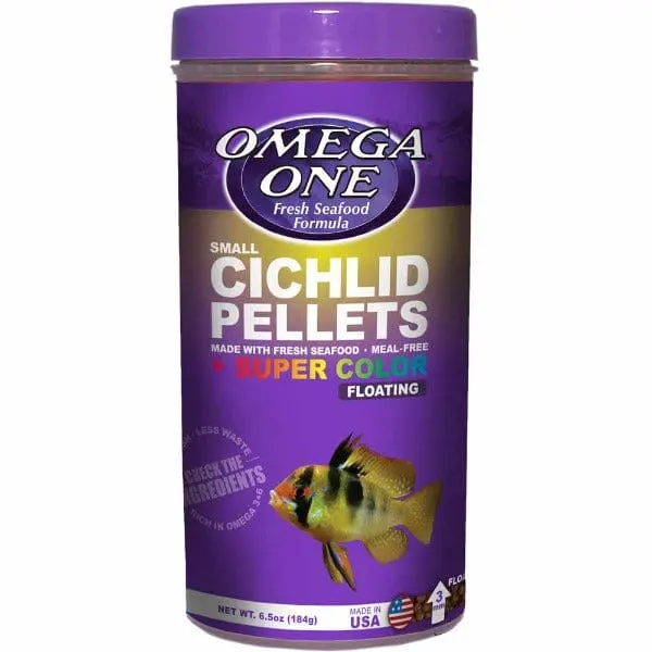 Omega One Cichlid Pellets; Small Floating 1