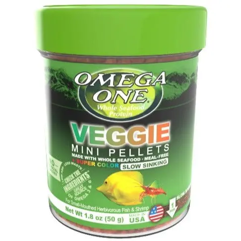 Omega One Veggie Mini Pellets, 1.8Oz 1