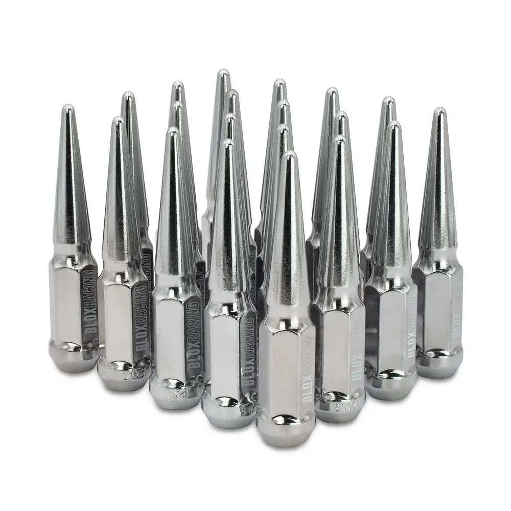 Blox Racing Original Chrome Spiked Forged Lug Nut 1